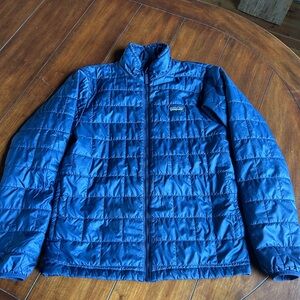 Patagonia Kids Blue Puffer Jacket